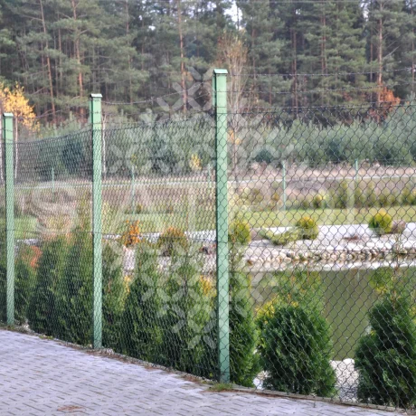 Galeria realizacji ogrodzeń z siatki ocynkowanej